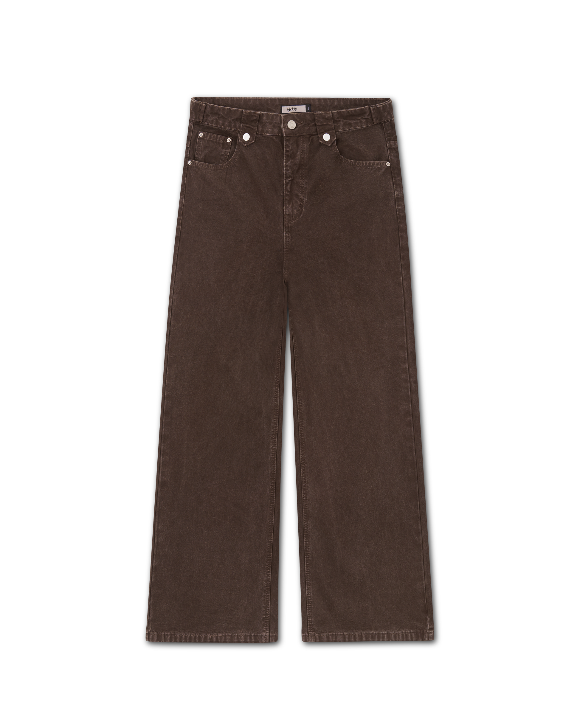 Dark Brown Bootcut Denim
